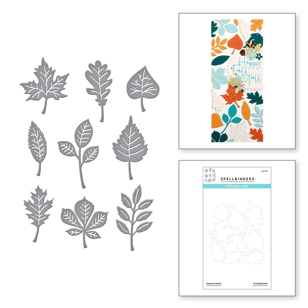 Spellbinders Autumn Leaves Etched Dies (S4-1137) Spellbinders Autumn Leaves Etched Dies (S4-1137)