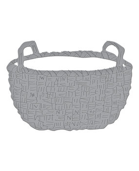 Spellbinders Gathering Basket Etched Dies (S4-1115) (OUTLET)