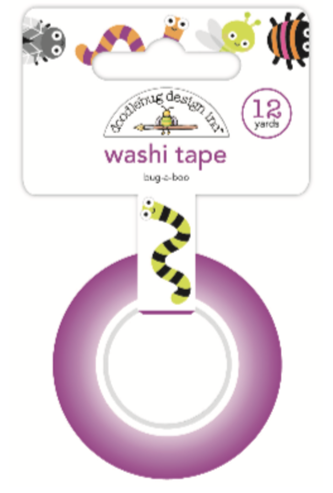 Doodlebug Design Bug-a-Boo Washi Tape (7407) (DISCONTINUED) Doodlebug Design Bug-a-Boo Washi Tape (7407) (DISCONTINUED)
