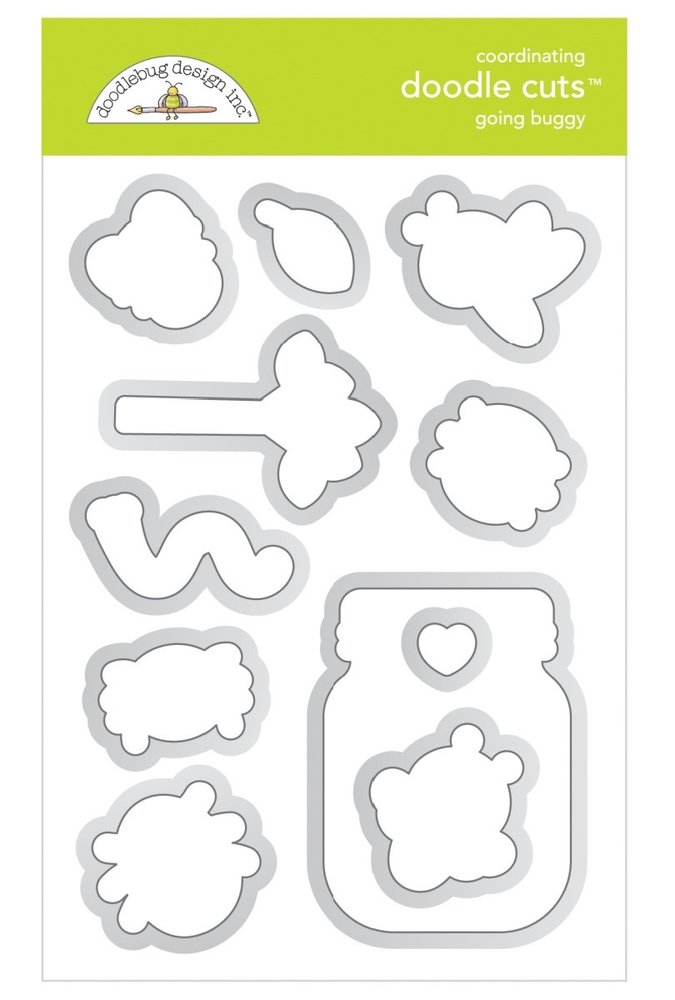 Doodlebug Design Going Buggy Doodle Cuts (7424) (OUTLET)