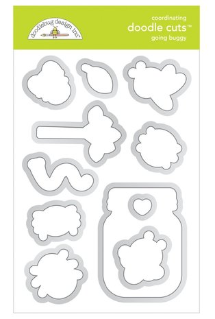 Doodlebug Design Going Buggy Doodle Cuts (7424) (OUTLET)