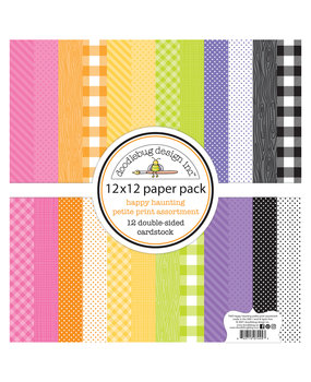 Doodlebug Design Happy Haunting 12x12 Inch Petite Prints Paper Pack (7445) (DISCONTINUED)