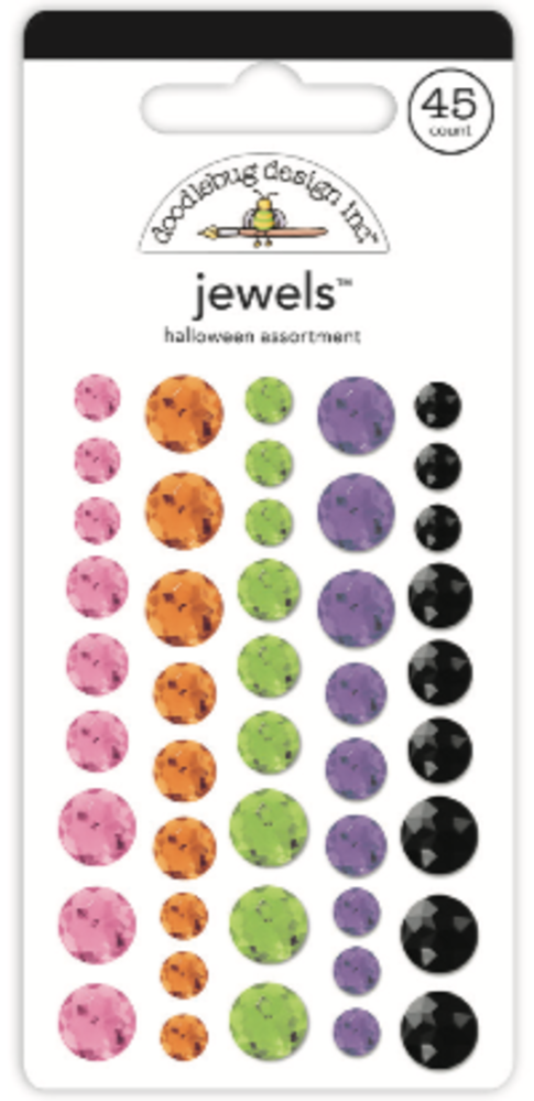 Doodlebug Design Halloween Assortment Jewels (7413) (DISCONTINUED)