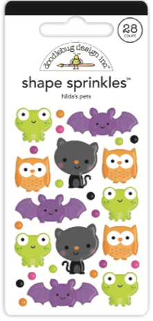 Doodlebug Design Hilda's Pets Shape Sprinkles (7409) (DISCONTINUED) Doodlebug Design Hilda's Pets Shape Sprinkles (7409) (DISCONTINUED)