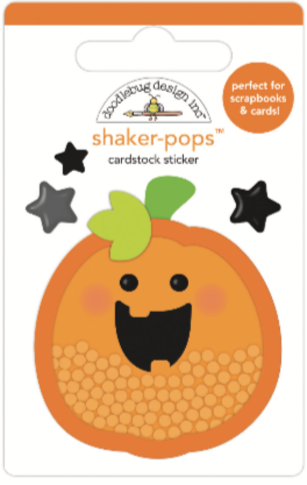 Doodlebug Design Hello Pumpkin Shaker-Pops (7414) (DISCONTINUED) Doodlebug Design Hello Pumpkin Shaker-Pops (7414) (DISCONTINUED)
