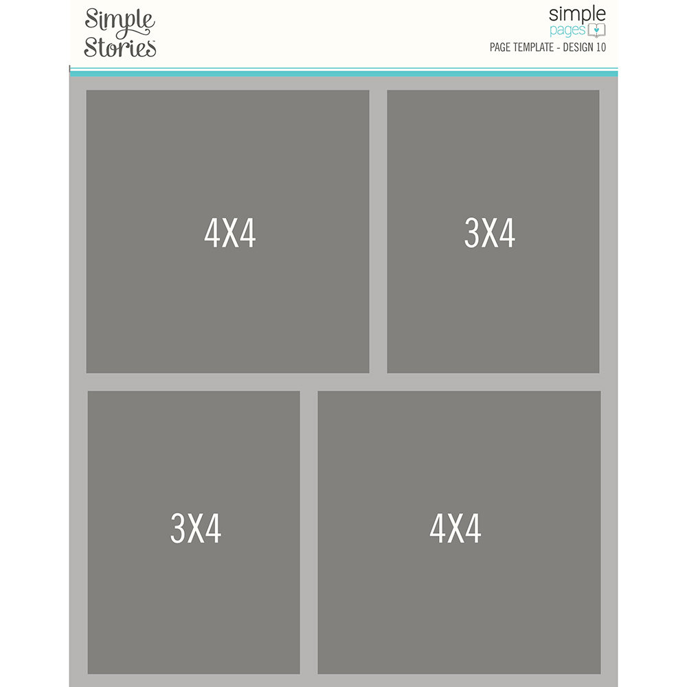Simple Stories Simple Pages Template Design 10 (15969) (DISCONTINUED)