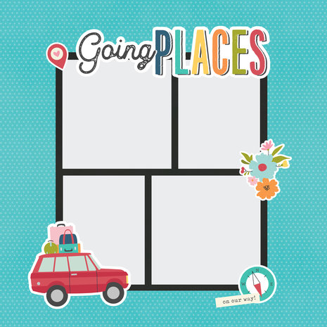 Simple Stories Simple Pages Template Design 10 (15969) (DISCONTINUED)