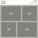 Simple Stories Simple Pages Template Design 11 (15970) (DISCONTINUED)