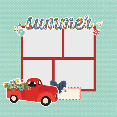 Simple Stories Simple Pages Template Design 11 (15970) (DISCONTINUED)