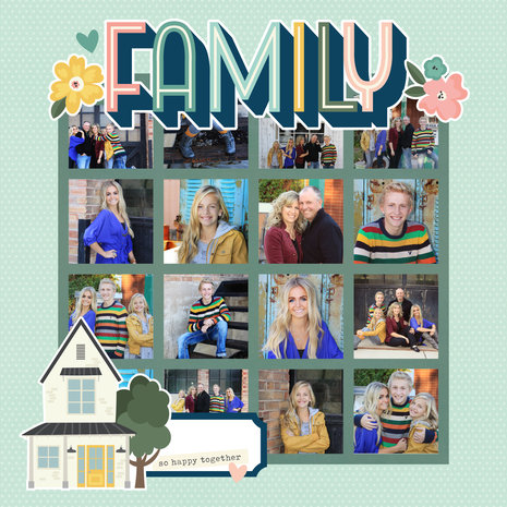 Simple Stories Simple Pages Template Design 7 (15966) (DISCONTINUED)