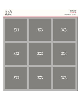 Simple Stories Simple Pages Template Design 8 (15967) (DISCONTINUED)