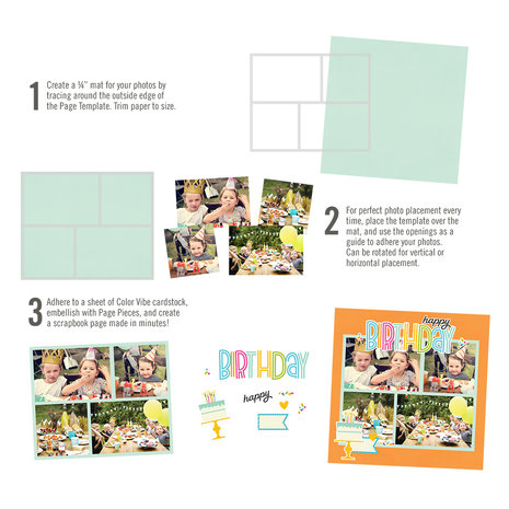 Simple Stories Simple Pages Template Design 9 (15968) (DISCONTINUED)