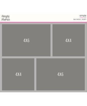 Simple Stories Simple Pages Template Design 9 (15968) (DISCONTINUED)