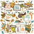 Simple Vintage Country Harvest Banner Sticker (16302) (DISCONTINUED)