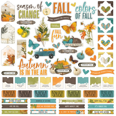 Simple Stories Simple Vintage Country Harvest Collection Kit (16300) (DISCONTINUED) Simple Stories Simple Vintage Country Harvest Collection Kit (16300) (DISCONTINUED)