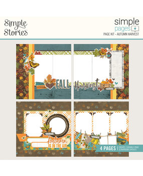 Simple Stories Simple Pages Kit Autumn Harvest (16334) (DISCONTINUED)