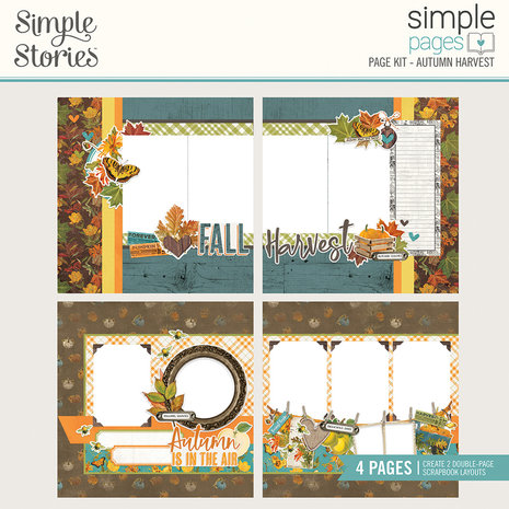 Simple Stories Simple Pages Kit Autumn Harvest (16334) (DISCONTINUED)