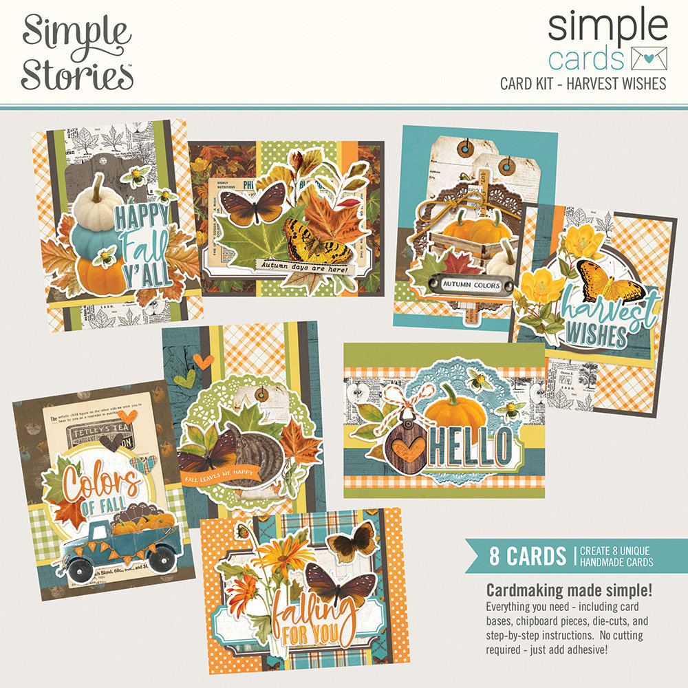 Simple Stories Simple Cards Kit Harvest Wishes (16335) (DISCONTINUED) Simple Stories Simple Cards Kit Harvest Wishes (16335) (DISCONTINUED)
