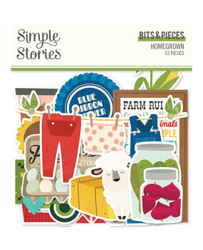 Simple Stories Homegrown Bits & Pieces (16216) (DISCONTINUED)