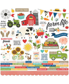 Simple Stories Homegrown Cardstock Sticker (16201) (DISCONTINUED)
