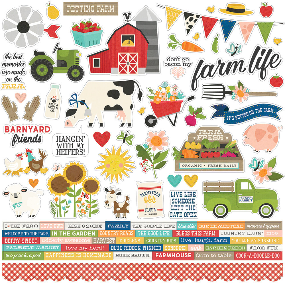 Simple Stories Homegrown Collection Kit (16200) (OUTLET) Simple Stories Homegrown Collection Kit (16200) (OUTLET)