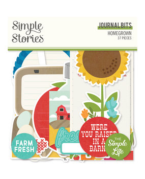 Simple Stories Homegrown Journal Bits (16217) (DISCONTINUED)