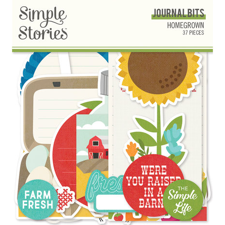 Simple Stories Homegrown Journal Bits (16217) (DISCONTINUED)