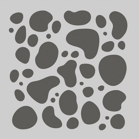 Simple Stories Homegrown Stencil Cow Dots (16224) (OUTLET)