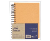 Papermania Bare Basics Lined Notebook A5 Kraft (PMA 101118)