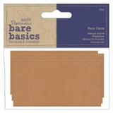 Papermania Bare Basics Place Cards Brown Kraft (30pcs) (PMA 174370) (DISCONTINUED)