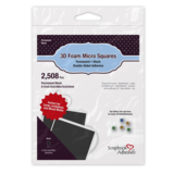 Scrapbook Adhesives 3D Foam Squares Micro Black (2508pcs) (01403-10) (DISCONTINUED)