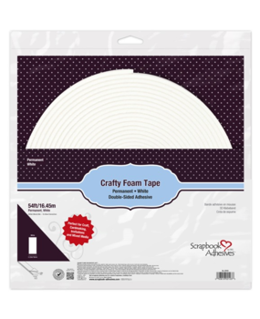 Scrapbook Adhesives Crafty Foam Tape White (16,45m) (02103-20)