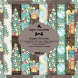 Paper Favourites Happy Christmas 6x6 Inch Paper Pack (PF184) (DISCONTINUED)