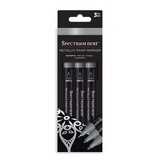 Spectrum Noir Metallic Paint Markers Quicksilver (3pcs) (SN-MTPM-SIL3) (DISCONTINUED)