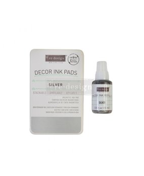 Re-Design with Prima Décor Ink Pad Silver (655471) (DISCONTINUED)