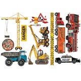 Re-Design with Prima Under Construction 6x12 Inch Decor Transfers (656089) (DISCONTINUED)