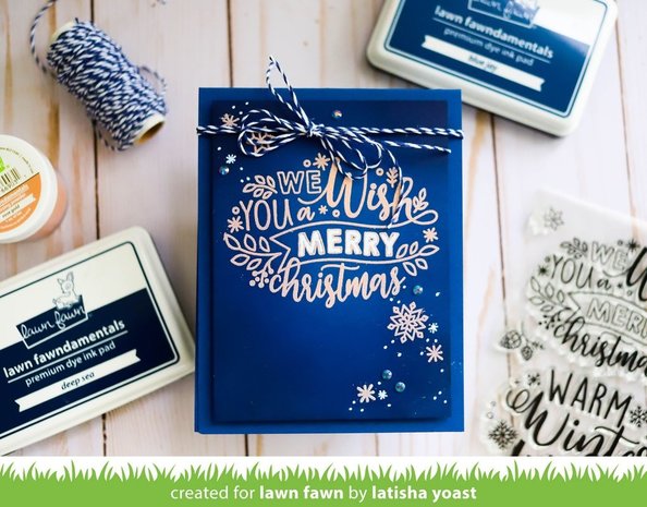 Lawn Fawn Giant Holiday Messages Clear Stamps (LF2680) (OUTLET) Lawn Fawn Giant Holiday Messages Clear Stamps (LF2680) (OUTLET)