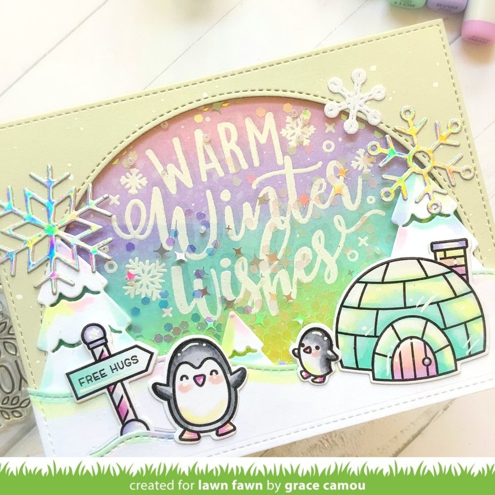 Lawn Fawn Penguin Party Clear Stamps (LF2674) (OUTLET) Lawn Fawn Penguin Party Clear Stamps (LF2674) (OUTLET)