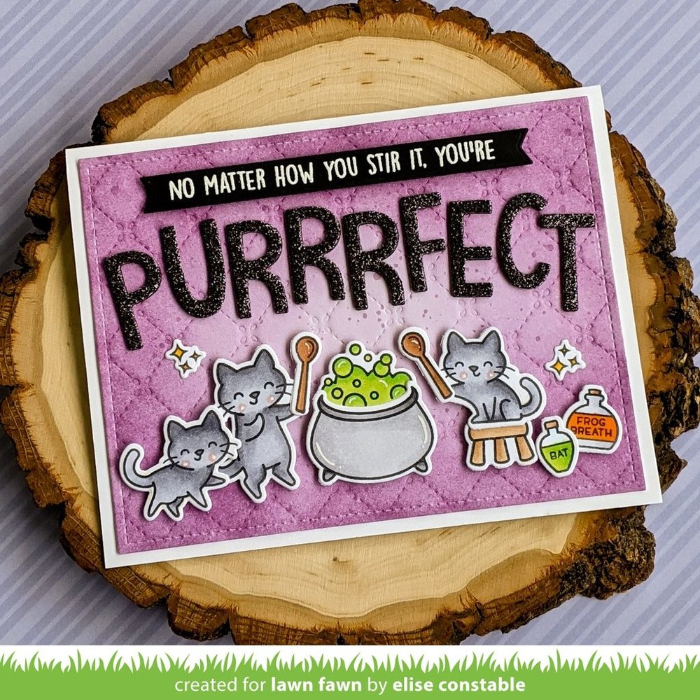 Lawn Fawn Purrfectly Wicked Clear Stamps (LF2664) (OUTLET) Lawn Fawn Purrfectly Wicked Clear Stamps (LF2664) (OUTLET)