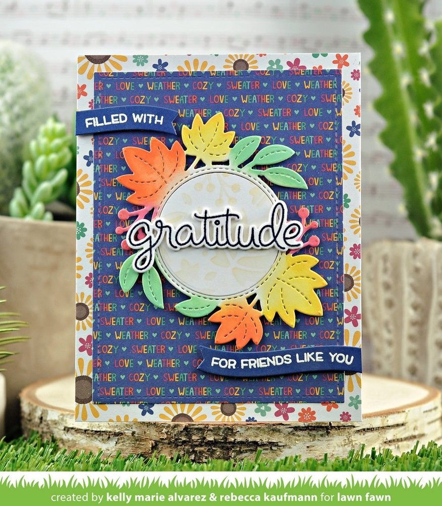 Lawn Fawn Scripty Autumn Sentiments Clear Stamps (LF2662) (OUTLET) Lawn Fawn Scripty Autumn Sentiments Clear Stamps (LF2662) (OUTLET)