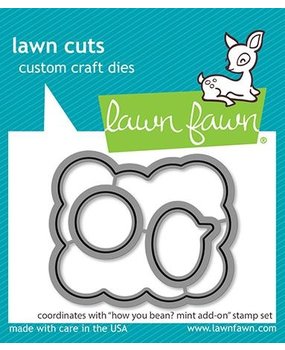 Lawn Fawn How You Bean? Mint Add-On Dies (LF2683) (DISCONTINUED)