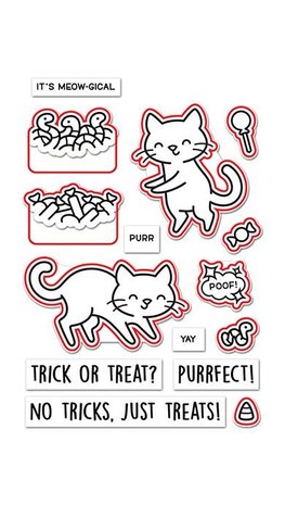 Lawn Fawn Purrfectly Wicked Add-On Dies (LF2667) (OUTLET) Lawn Fawn Purrfectly Wicked Add-On Dies (LF2667) (OUTLET)