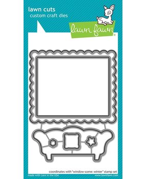 Lawn Fawn Window Scene: Winter Dies (LF2673) (OUTLET)
