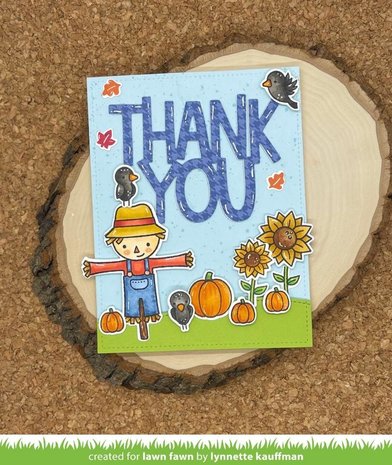 Lawn Fawn Giant Thank You Dies (LF2692) (DISCONTINUED) Lawn Fawn Giant Thank You Dies (LF2692) (DISCONTINUED)