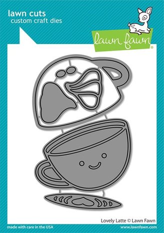 Lawn Fawn Lovely Latte Dies (LF2698) (DISCONTINUED) Lawn Fawn Lovely Latte Dies (LF2698) (DISCONTINUED)
