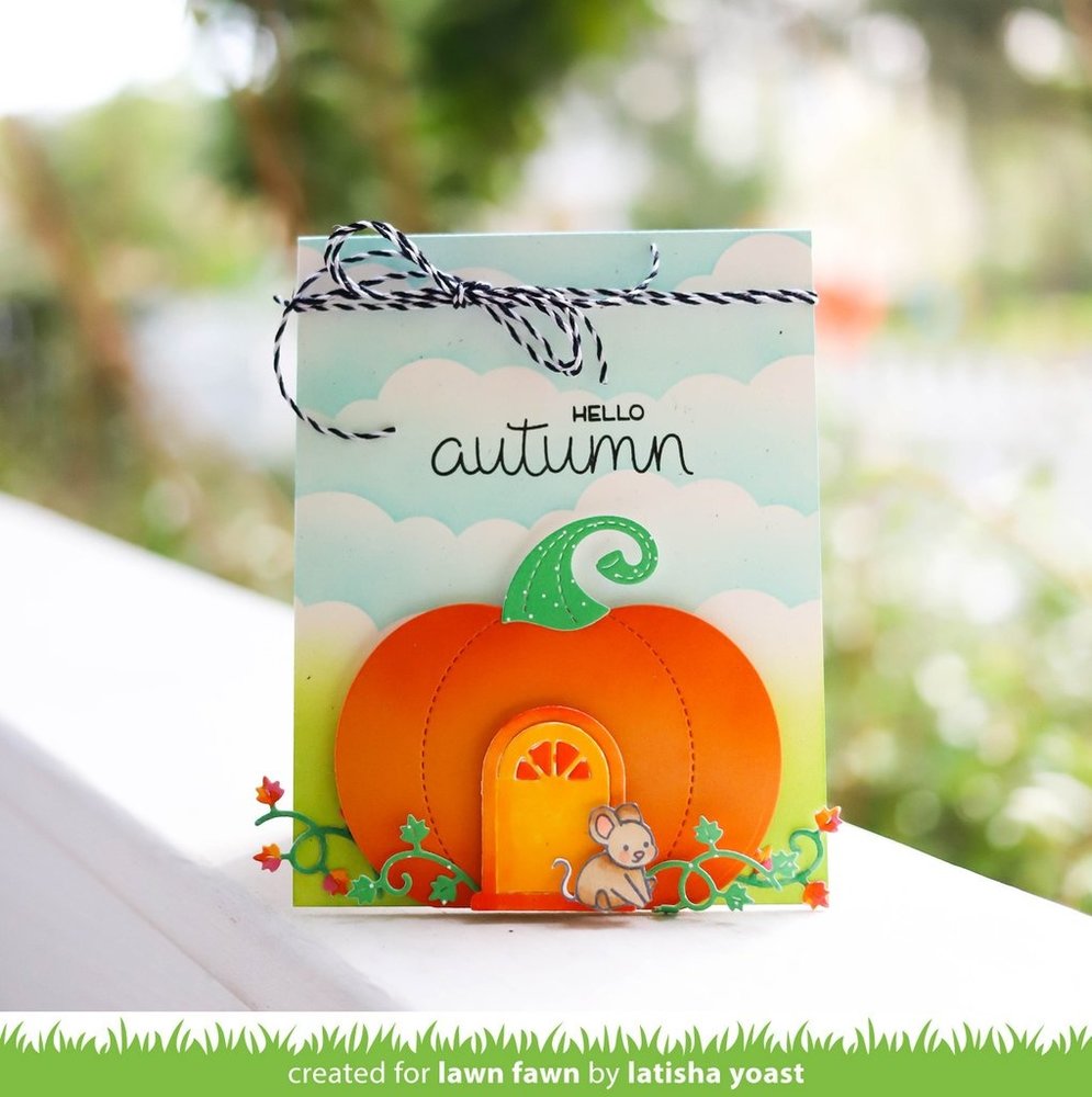 Lawn Fawn Pumpkin House Dies (LF2689) (OUTLET)