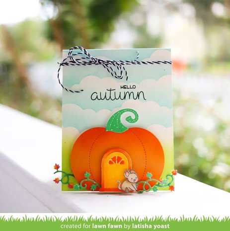 Lawn Fawn Pumpkin House Dies (LF2689) (OUTLET)