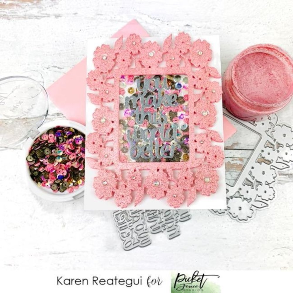 Picket Fence Studios Pink Camo Sequin Mix (SQ-146) (OUTLET) Picket Fence Studios Pink Camo Sequin Mix (SQ-146) (OUTLET)
