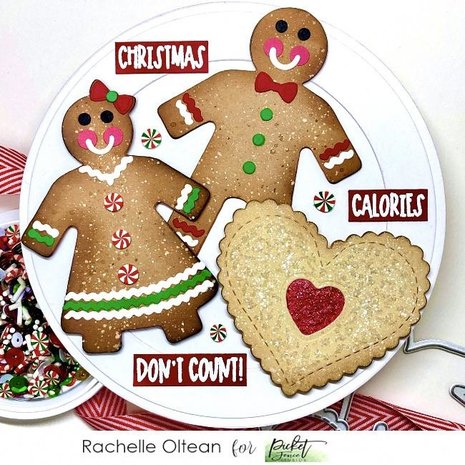 Picket Fence Studios Stitched and Scalloped Rectangles and Alpha Slim Line Die Cutting System (SDCS-126) (OUTLET)