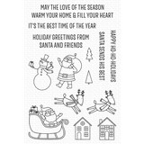 My Favorite Things Happy Ho-Ho-Holidays Clear Stamps (CS-613) (OUTLET)